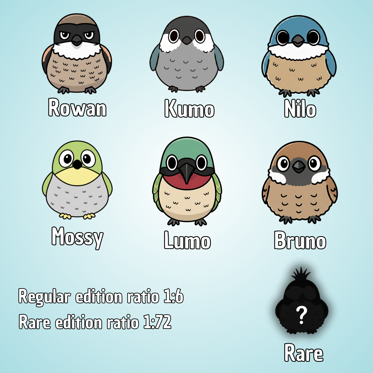 Mokoo™ | Feather Friends Blind Box