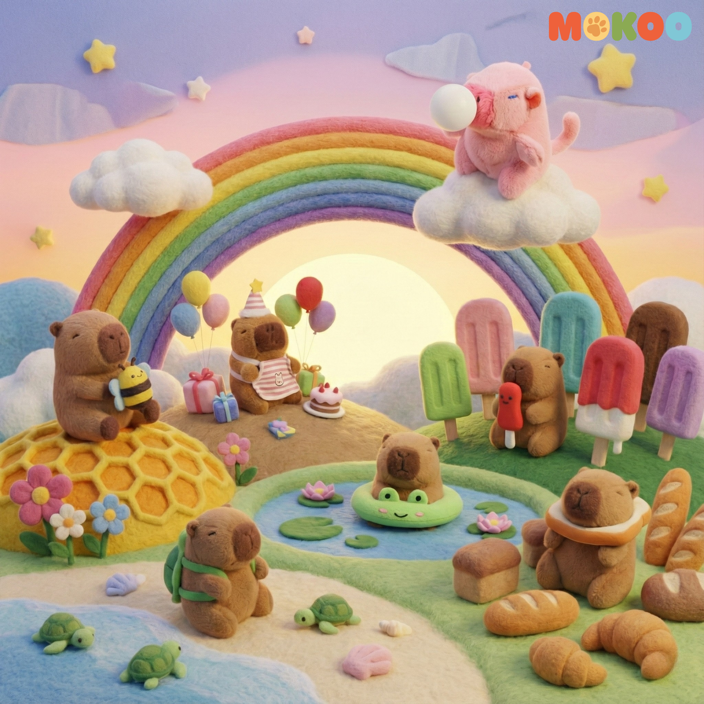 Mokoo™ | Happy Capy Blind Box